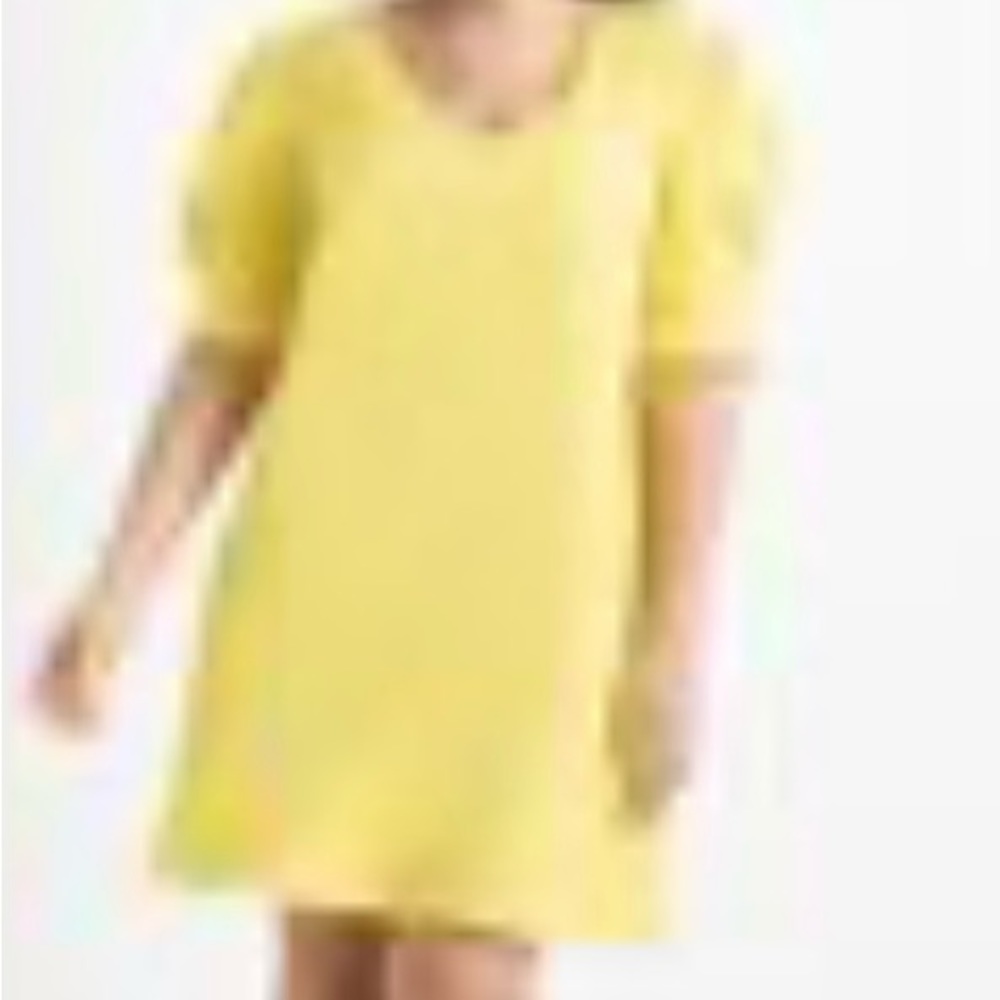 Yellow Mini dress